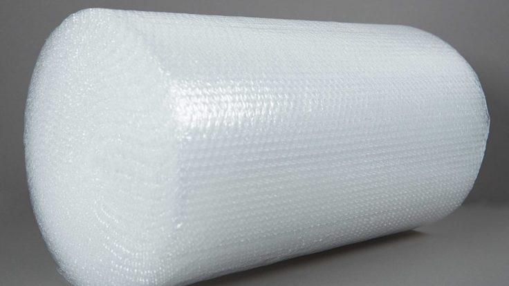 plastic bubble packing material
